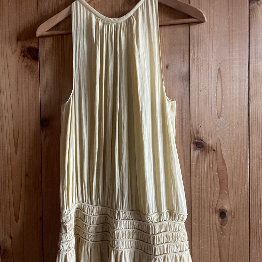 Ramy Brook Audrey dress in soft gold Medium - Picture 9 of 11